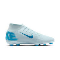 Nike Zoom Mercurial Superfly 10 Club Gazon Naturel Gazon Artificiel Chaussures de Foot (MG) Bleu Clair Bleu