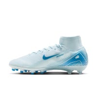 Nike Zoom Mercurial Superfly 10 Elite Gazon Artificiel Chaussures de Foot (AG) Bleu Clair Bleu