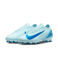 Nike Zoom Mercurial Vapor 16 Pro Gazon Artificiel Chaussures de Foot (AG) Bleu Clair Bleu