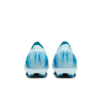 Nike Zoom Mercurial Vapor 16 Pro Gazon Naturel Chaussures de Foot (FG) Bleu Clair Bleu