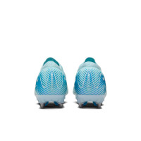 Nike Zoom Mercurial Vapor 16 Elite Crampons Vissés Chaussures de Foot (SG) Bleu Clair Bleu