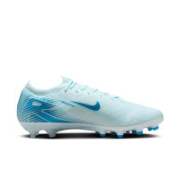 Nike Zoom Mercurial Vapor 16 Elite Gazon Artificiel Chaussures de Foot (AG) Bleu Clair Bleu