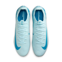 Nike Zoom Mercurial Vapor 16 Elite Gazon Artificiel Chaussures de Foot (AG) Bleu Clair Bleu