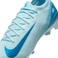 Nike Zoom Mercurial Vapor 16 Elite Gazon Artificiel Chaussures de Foot (AG) Bleu Clair Bleu