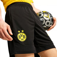 PUMA Borussia Dortmund Short d'Entraînement 2024-2025 Noir Jaune