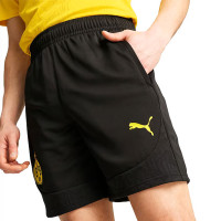 PUMA Borussia Dortmund Short d'Entraînement 2024-2025 Noir Jaune