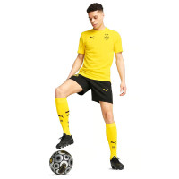 PUMA Borussia Dortmund Short d'Entraînement 2024-2025 Noir Jaune