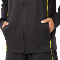 PUMA Borussia Dortmund Casuals Trainingspak Full-Zip 2024-2025 Zwart Geel