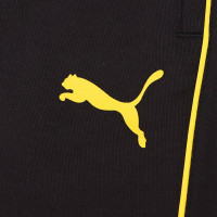 PUMA Borussia Dortmund Casuals Trainingsbroek 2024-2025 Zwart Geel