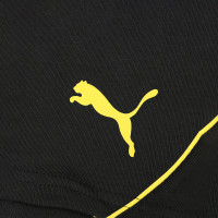 PUMA Borussia Dortmund Casuals Broekje 2024-2025 Zwart Geel