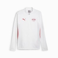 PUMA RB Leipzig Survêtement 1/4 Zip 2024-2025 Blanc Rouge