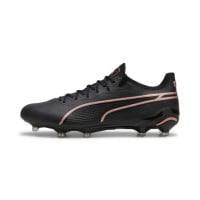 PUMA King Ultimate Gazon Naturel Gazon Artificiel (MG) Noir Bronze Gris Foncé