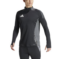 adidas Tiro 24 Competition Trainingstrui 1/4-Zip Zwart Donkergrijs