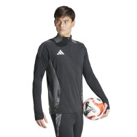 Haut d'entraînement adidas Tiro 24 Competition 1/4-Zip noir gris foncé