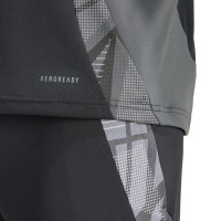 Haut d'entraînement adidas Tiro 24 Competition 1/4-Zip noir gris foncé