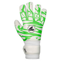 Gants de gardien de but JAKO Animal Basic RC blancs et verts