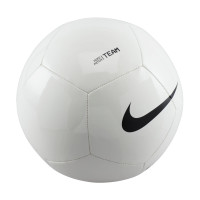 Ballon de football d'équipe Nike Pitch blanc noir