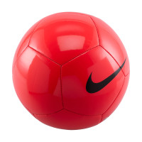 Football d'équipe Nike Pitch rouge vif noir