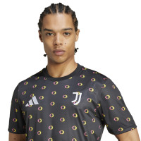 adidas Juventus Pre-Match Maillot d'Entraînement 2024-2025 Noir