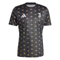 adidas Juventus Pre-Match Maillot d'Entraînement 2024-2025 Noir