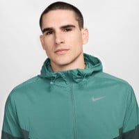 Survêtement zippé Nike Miler Repel, vert clair, vert, noir, argent