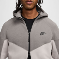 Nike Tech Fleece Sportswear Vest Lichtgrijs Grijs Zwart