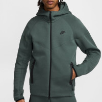 Gilet de sport Nike Tech Fleece vert foncé noir