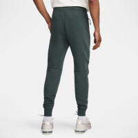 Nike Tech Fleece Sportswear Joggingbroek Donkergroen Zwart