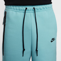 Nike Tech Fleece Sportswear Broekje Turquoise Zwart