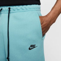 Nike Tech Fleece Sportswear Broekje Turquoise Zwart