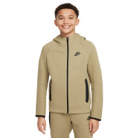 Nike Tech Fleece Sportswear Vest Kids Lichtbruin Zwart