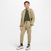 Nike Tech Fleece Sportswear Joggingbroek Kids Lichtbruin Zwart