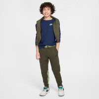 Nike Tech Fleece Sportswear Pantalon de Jogging Enfants Vert Foncé Vert Clair Noir