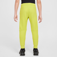 Pantalon de survêtement Nike Tech Fleece Sportswear pour enfants, jaune et noir