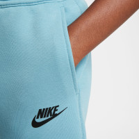 Nike Tech Fleece Sportswear Survêtement Enfants Bleu Clair Noir