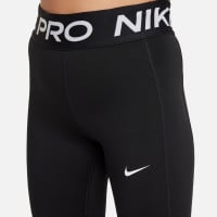 Legging de sport Nike Pro Leak Protection pour fille, noir et blanc