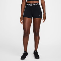 Short de sport Nike Pro Leak Protection pour femme, noir et blanc