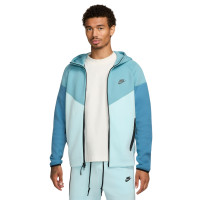 Survêtement Nike Tech Fleece Sportswear bleu clair bleu turquoise noir