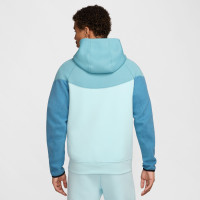 Survêtement Nike Tech Fleece Sportswear bleu clair bleu turquoise noir