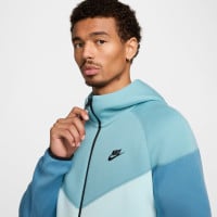 Survêtement Nike Tech Fleece Sportswear bleu clair bleu turquoise noir