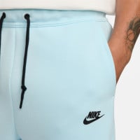 Pantalon de survêtement Nike Tech Fleece Sportswear bleu clair noir