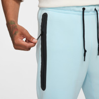 Pantalon de survêtement Nike Tech Fleece Sportswear bleu clair noir