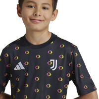 adidas Juventus Pre-Match Maillot d'Entraînement 2024-2025 Enfants Noir