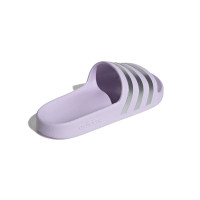 Claquettes adidas Adilette Aqua Violet Argenté