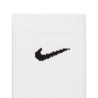 Chaussettes de sport rembourrées Nike Everyday Plus, lot de 3, blanches et noires