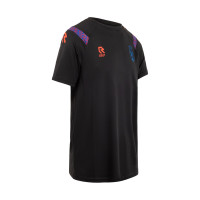 Chemise d'entraînement Robey Willem II 2024-2025 pour enfants, noir