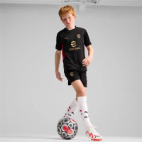 PUMA AC Milan Trainingsshirt 2024-2025 Kids Zwart Rood Goud