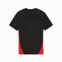 PUMA AC Milan Maillot d'Entraînement 2024-2025 Enfants Noir Rouge Doré