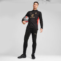 PUMA AC Milan Trainingsbroek 2024-2025 Zwart Goud