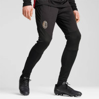 PUMA AC Milan Survêtement 1/4-Zip 2024-2025 Noir Rouge Doré